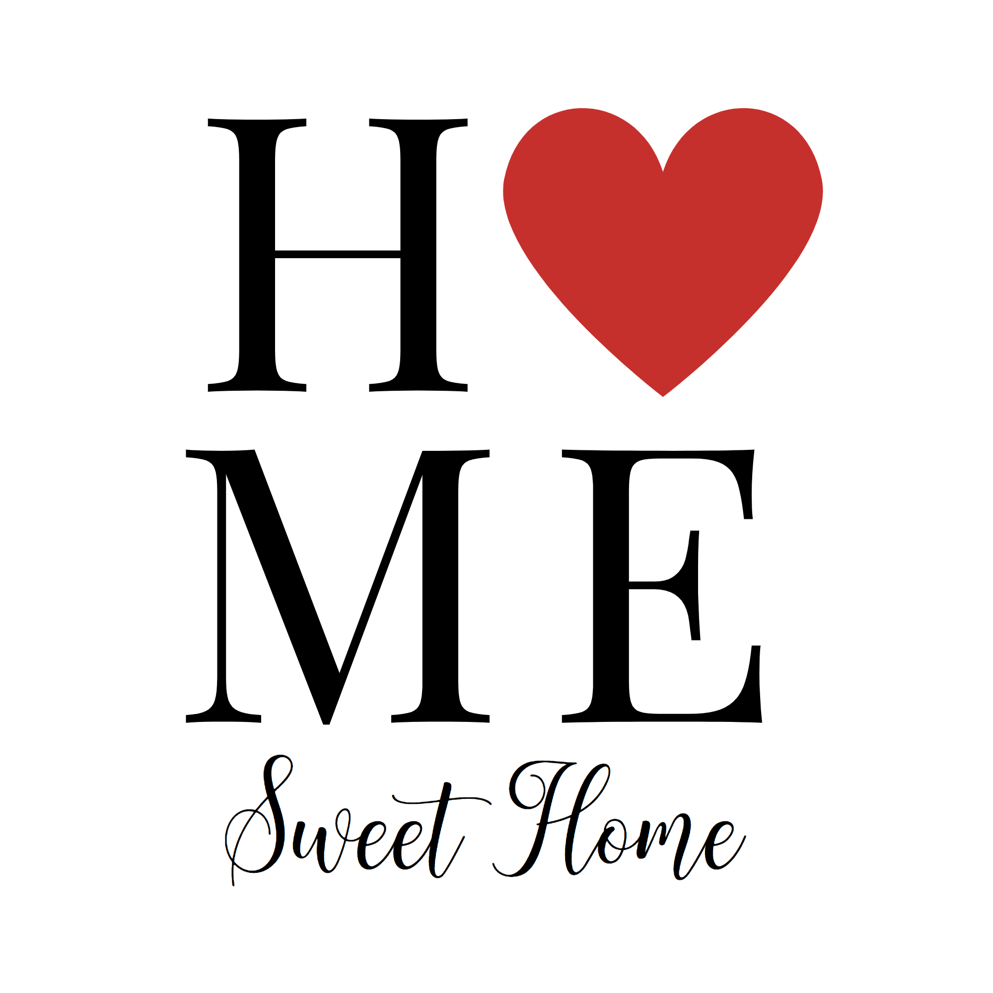 Set of 8 Home Sweet Home prints