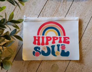Hippie soul cosmetic bag, pouch